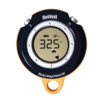 Brújula digital Bushnell BackTrack basada en GPS (gris / naranja, empaque tipo clamshell)