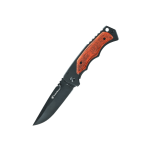 Cuchillo plegable con mango de madera Smith & Wesson